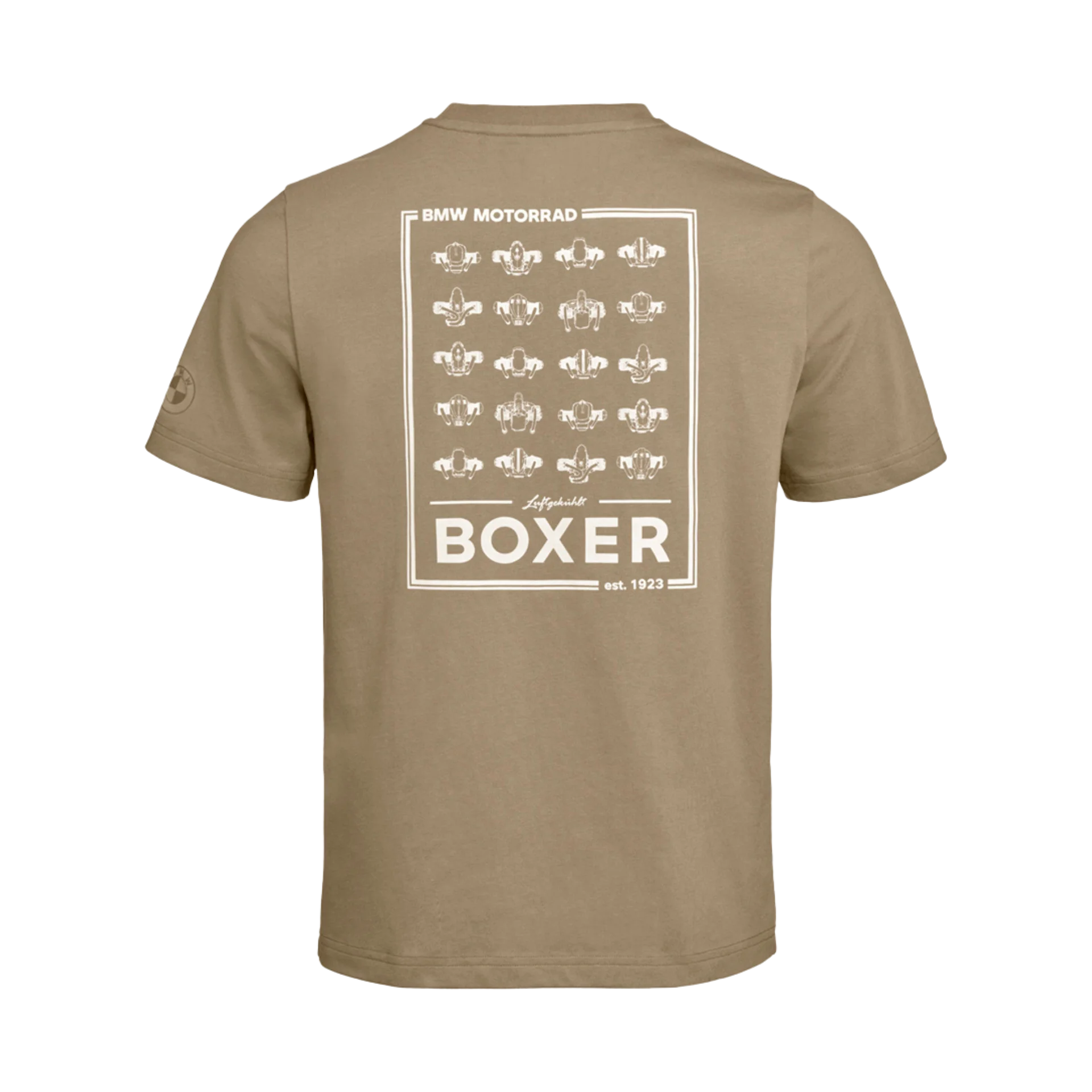 T-Shirt BMW Aircooled 2026 - Homme Kaki