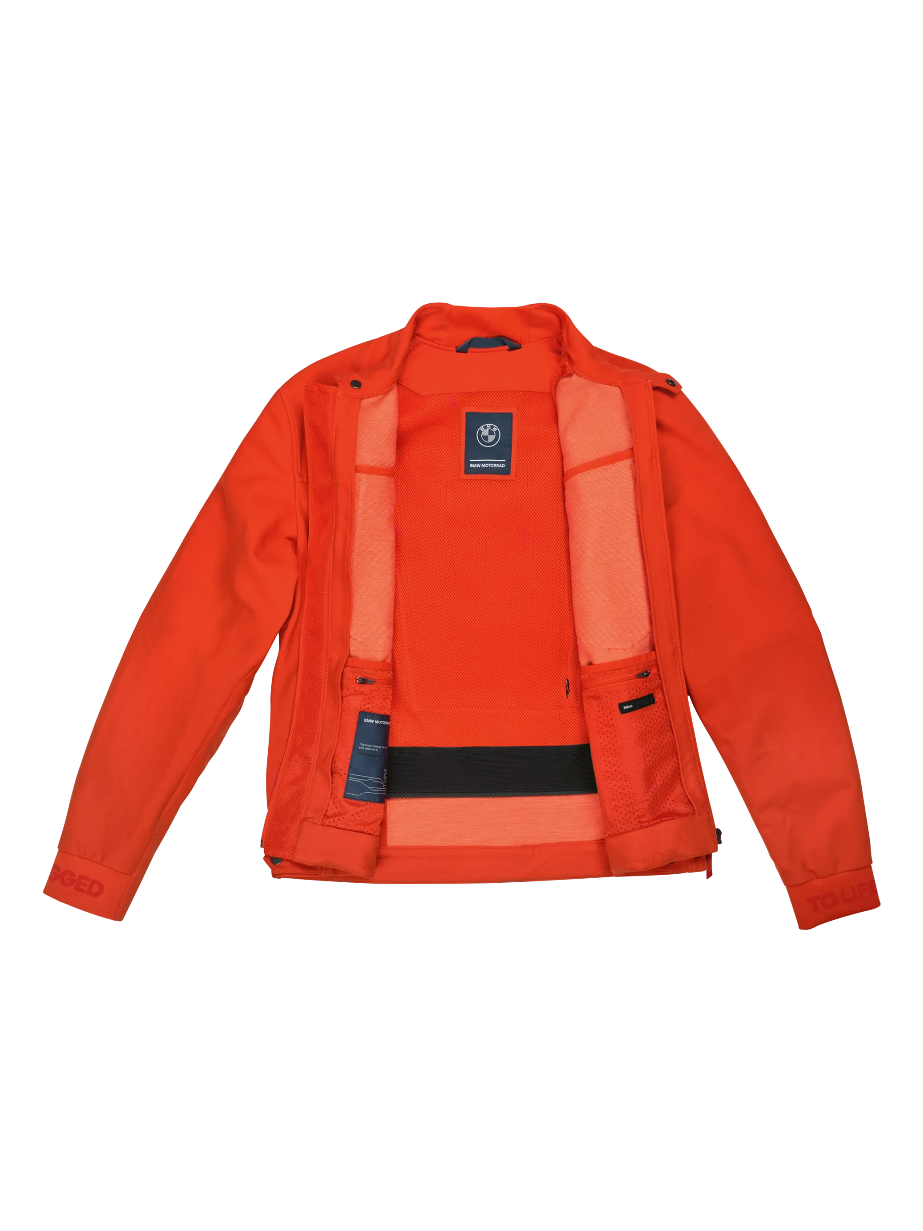 Blouson Moto BMW Bilbao Homme Orange