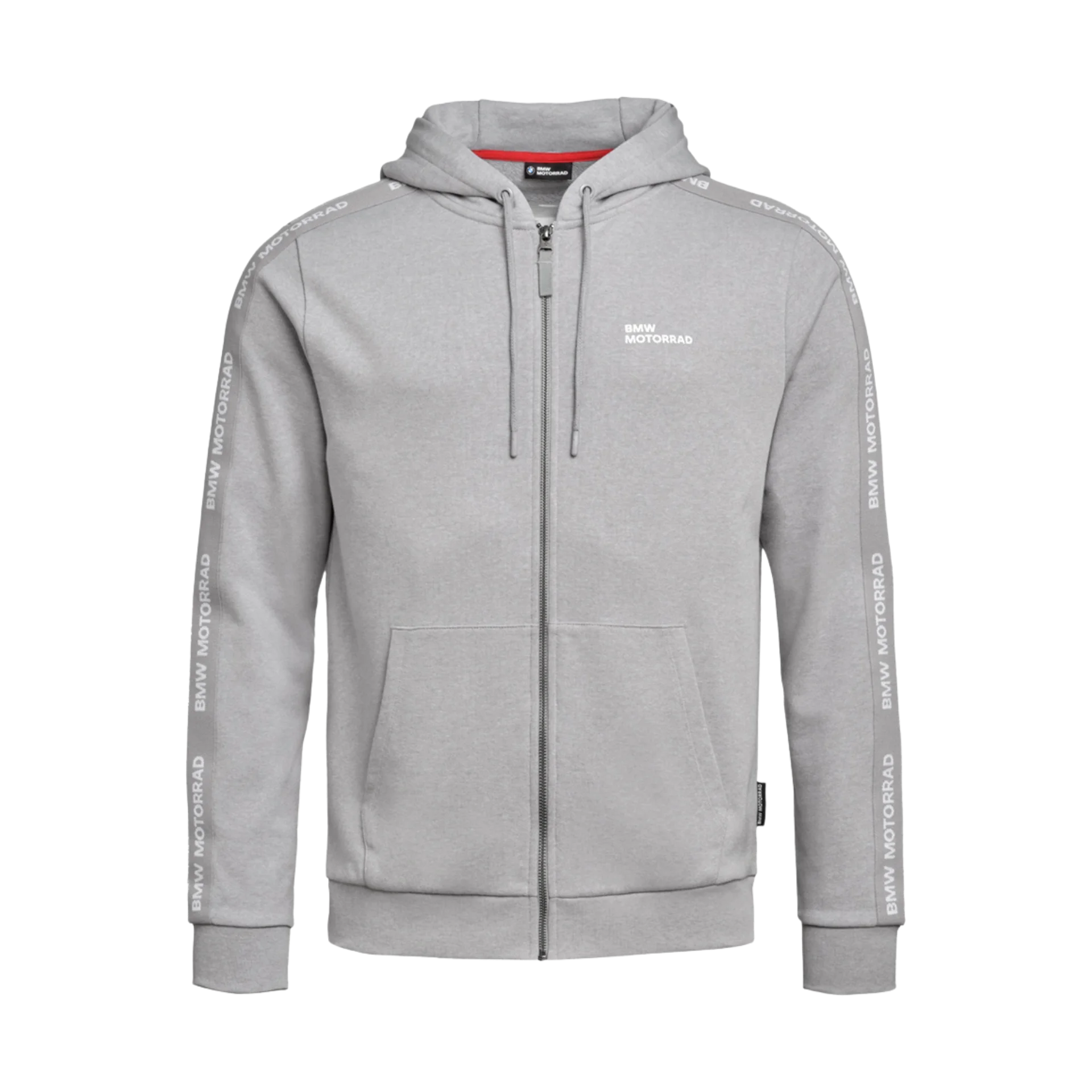 Sweat à capuche zippé BMW Motorrad 2026 - Femme Gris