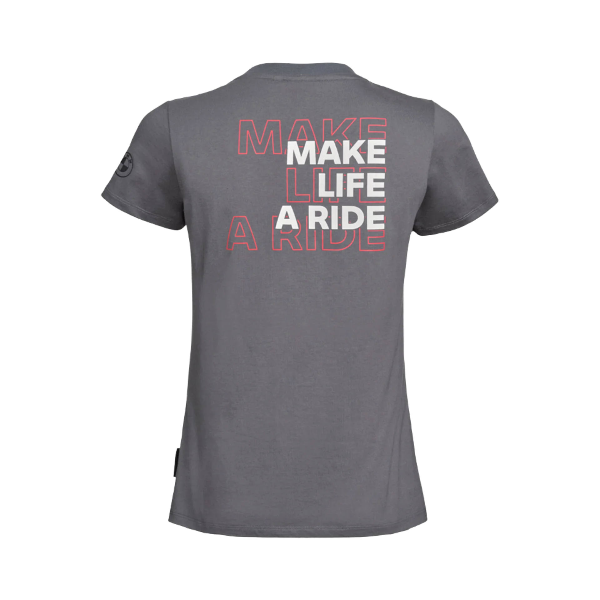 T-Shirt BMW Make Life a Ride 2026 - Femme Gris