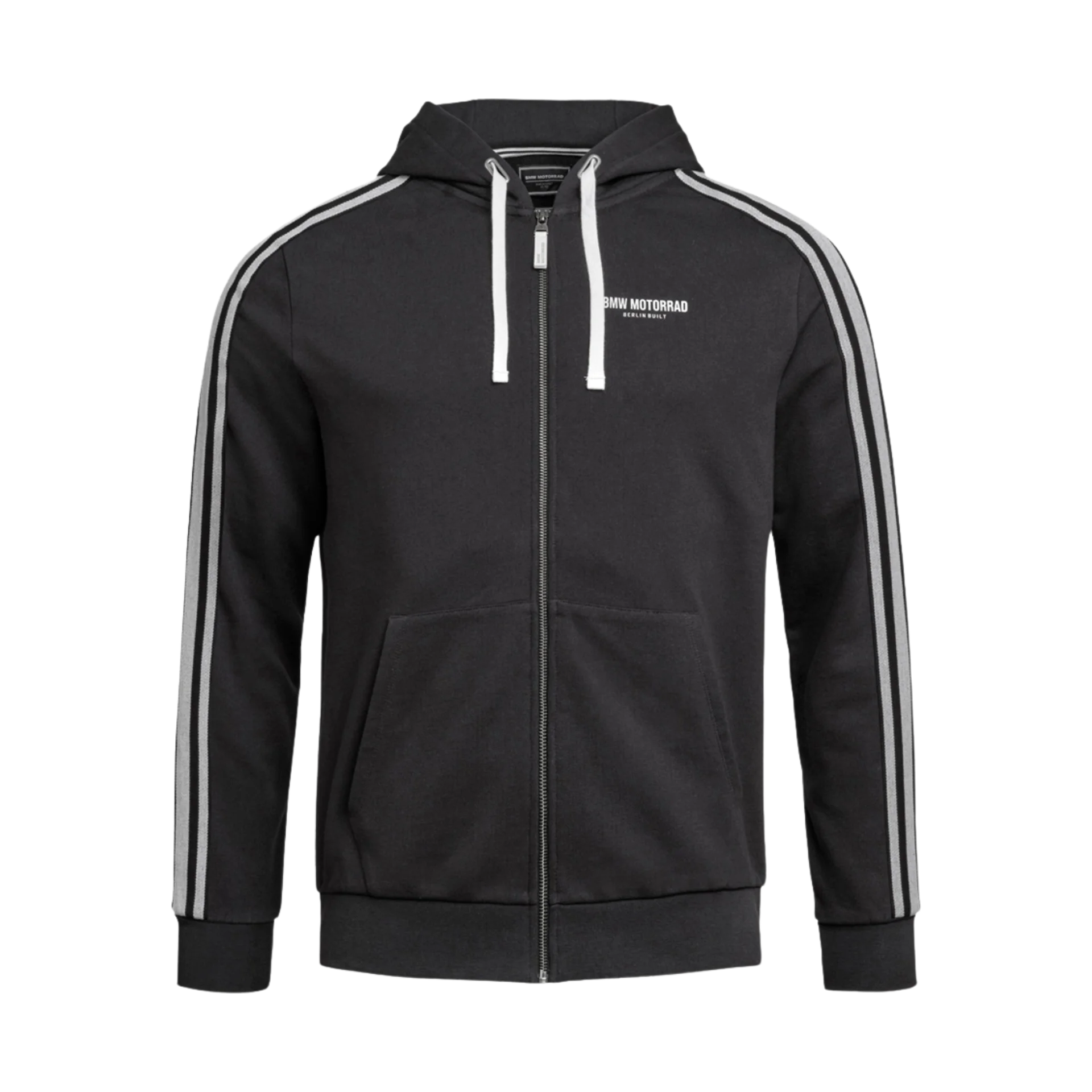 Sweat à capuche zippé BMW Berlin Built 2026 - Unisexe Noir