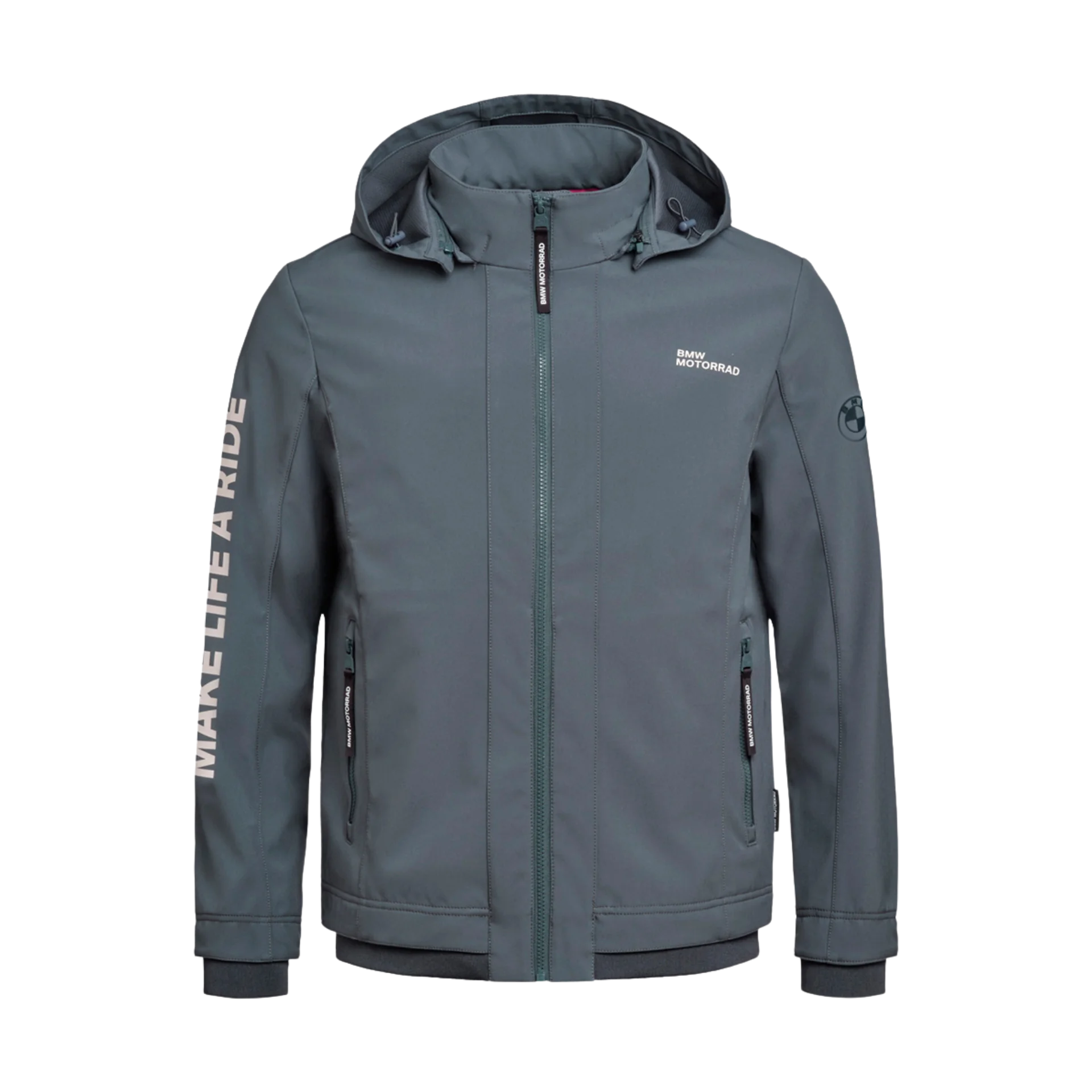 Blouson Softshell BMW Make Life a Ride 2026 - Unisexe Gris